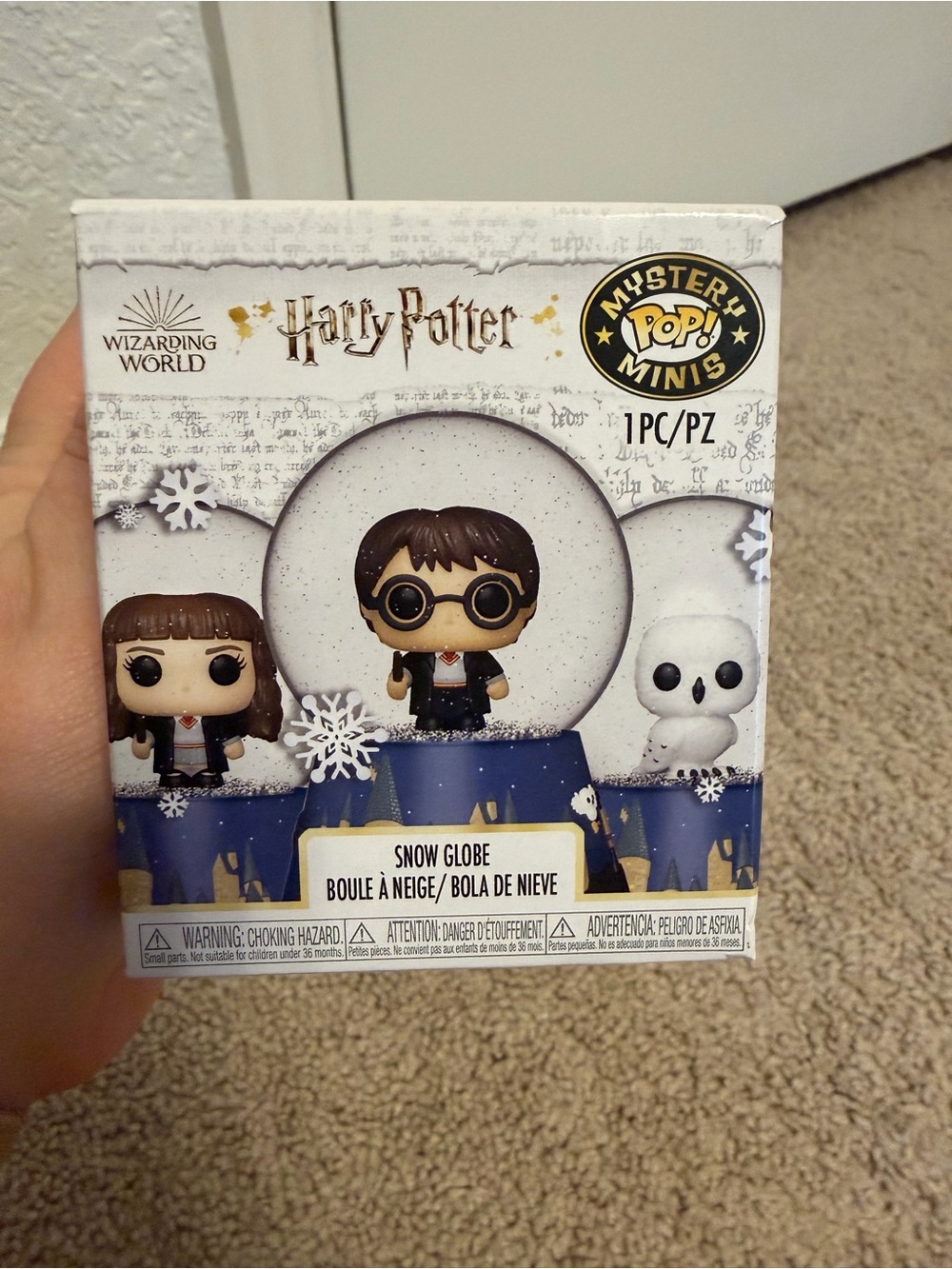 Funko Harry Potter Mystery Mini Snow Globe - Blue, White, Gold